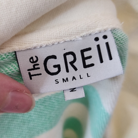 The GREii Striped Polo Sweatshirt S - Picture 4 of 6